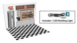 933-4702 HO HOLE-IN-ONE DONUT SHOP SPACES INTERIOR LIGHTING & DETAIL INSERT 933-4702 HO HOLE-IN-ONE DONUT SHOP SPACES INTERIOR LIGHTING & DETAIL INSERT