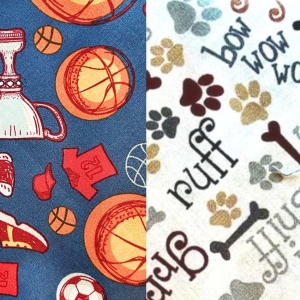 Reversible Pet Bandana - Basketball and Soccer Reversible Pet Bandana - Basketball and Soccer