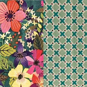 Reversible Pet Bandana - Wild Flowers and Sage Reversible Pet Bandana - Wild Flowers and Sage