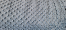 60" Minky Dot - Color Blue - 1 yd