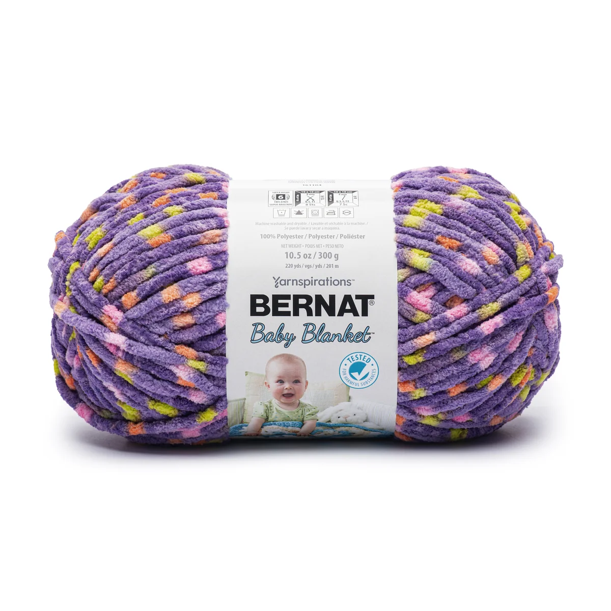 Bernat Baby Blanket - Pixie Dot