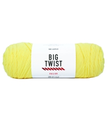 Big Twist Yarn - Pale yellow