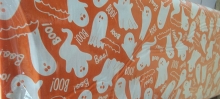 45" Halloween - Ghostly Glow Orange (Chills and Thrills)