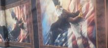 45" Panels - Flying Proud -  1 yd