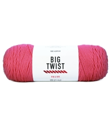 Big Twist Yarn - dark Coral
