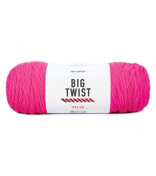 Big Twist Yarn - Hot Pink