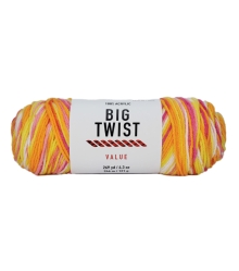 Big Twist Ombre Yarn - Warm Brights