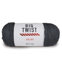 Big Twist Yarn - Charcoal