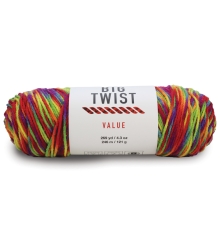 Big Twist Ombre Yarn - Roller Rink