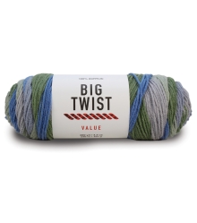 Big Twist Ombre yarn - Spa Stripe