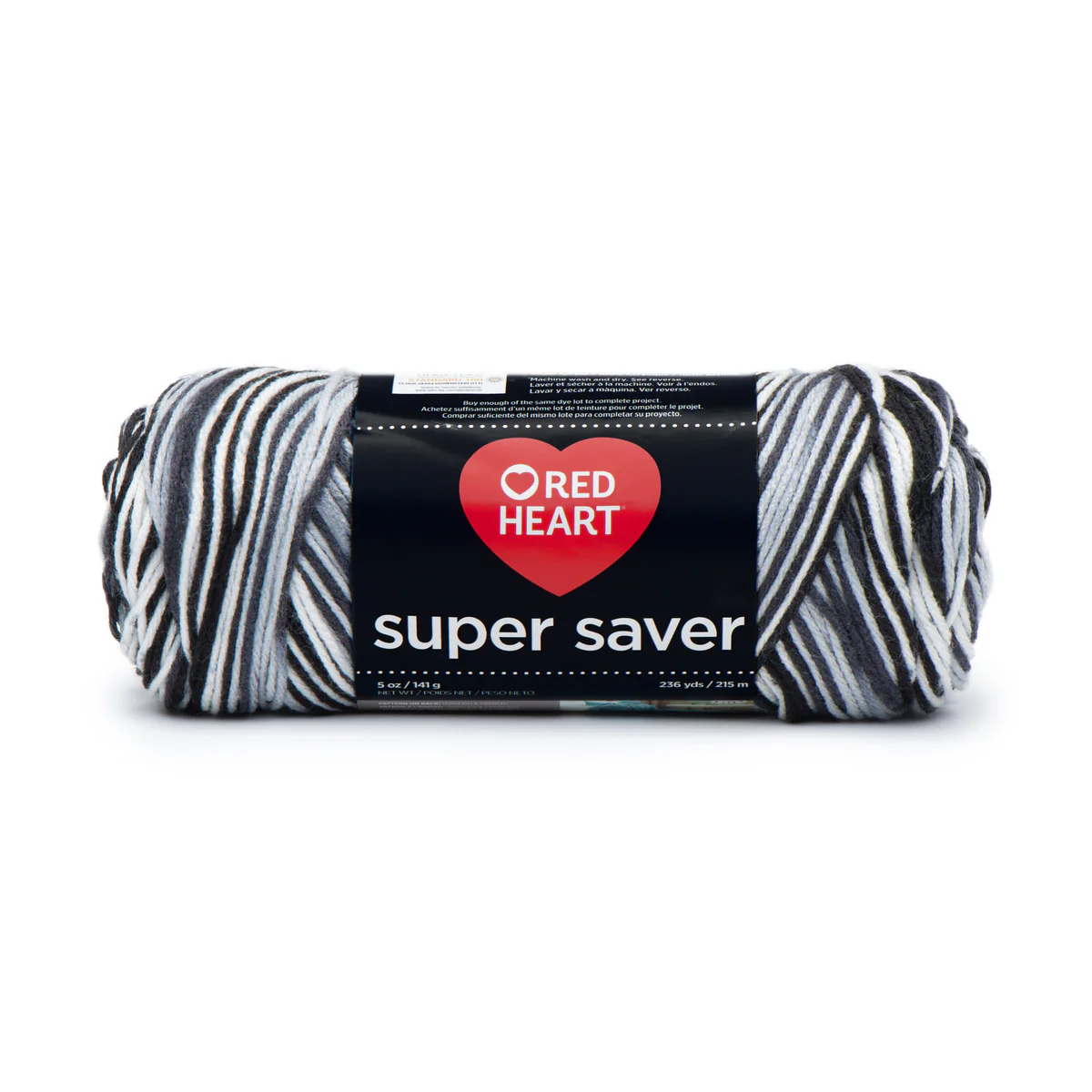 Red Heart Super Saver- Zebra