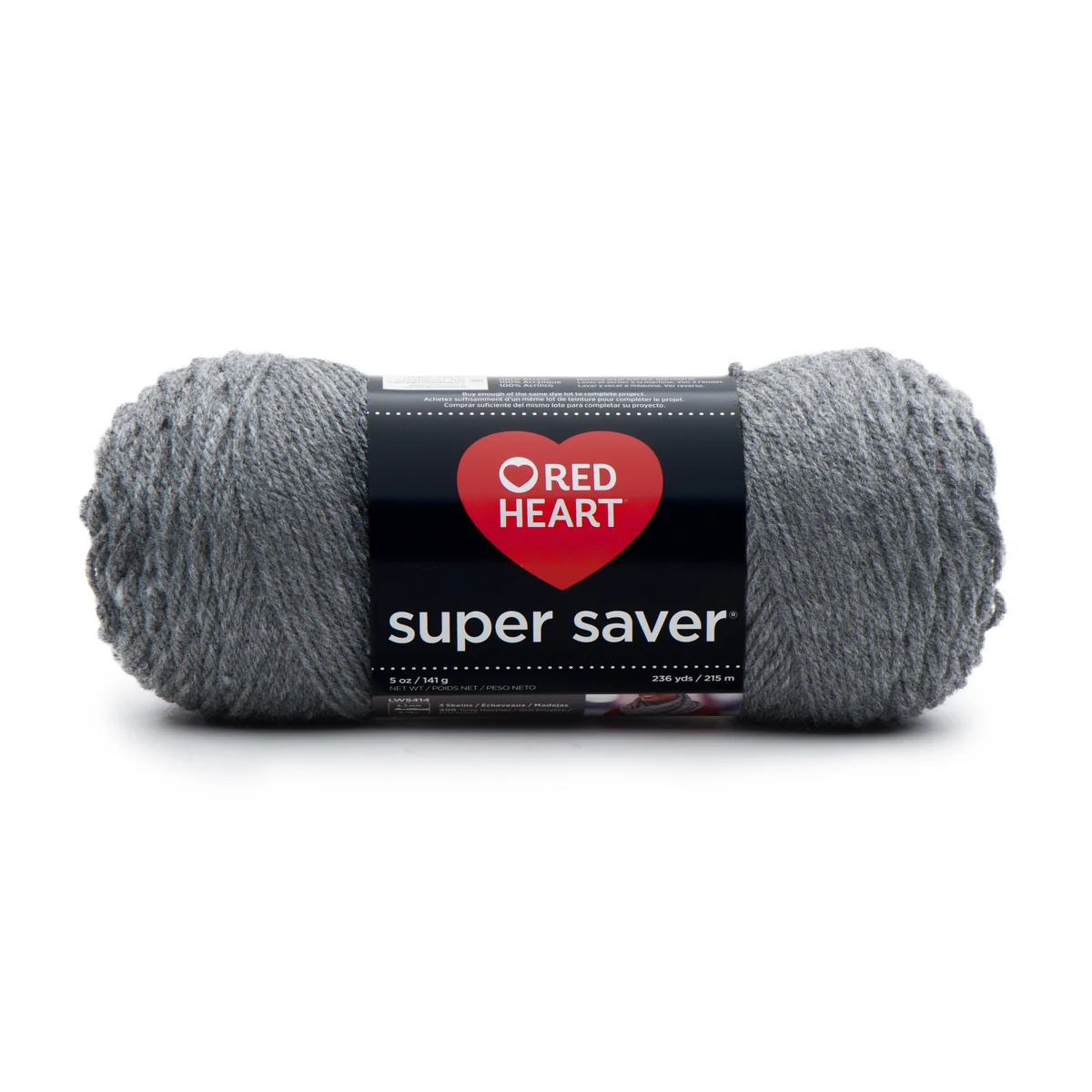 Red Heart Super Saver - Gray Heather