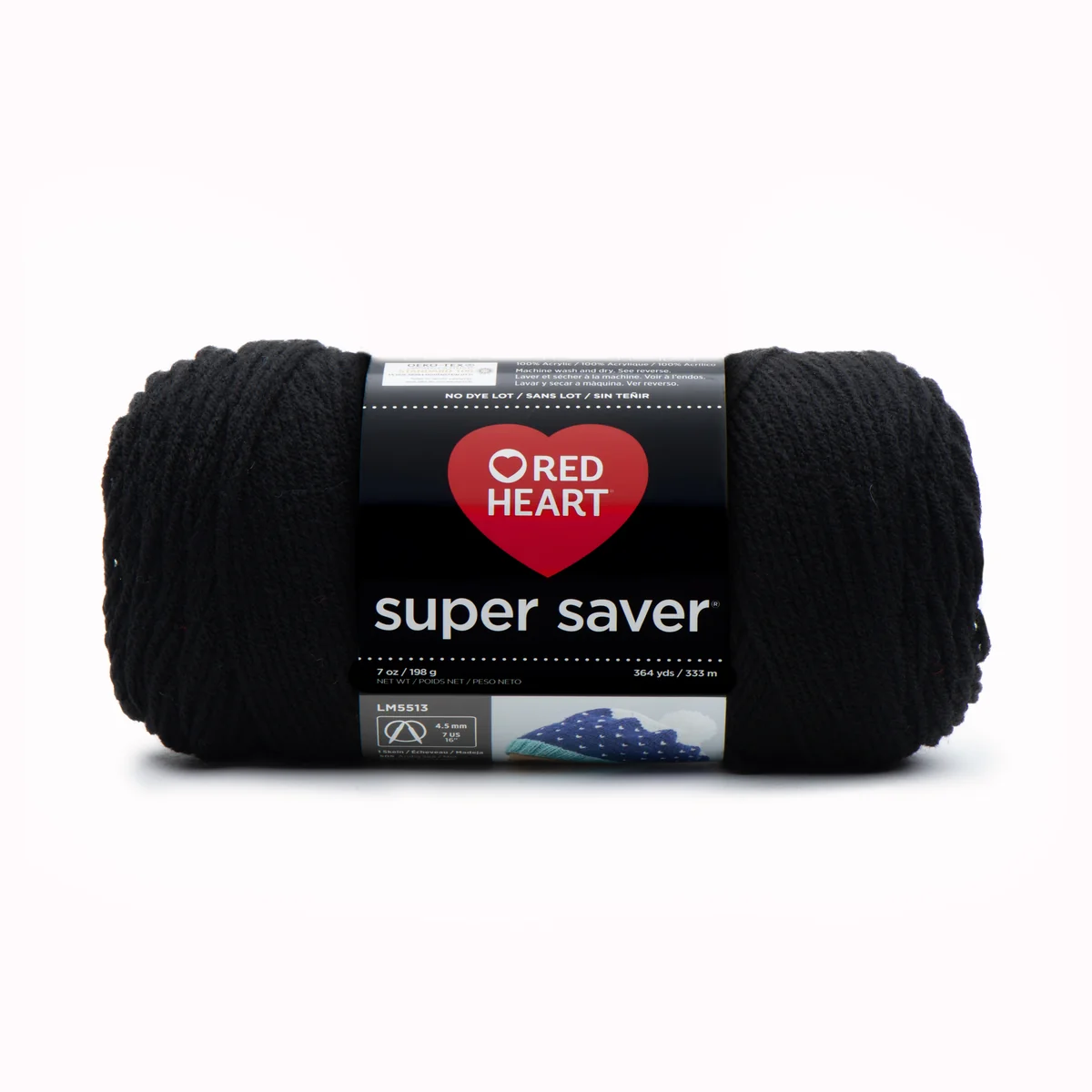 Red Heart Super Saver - Black