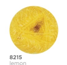 Red Heart Sparkle Scrubby - Lemon