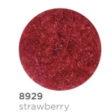 Red Heart Sparkle Scrubby- Strawberry