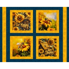 45" Bee Happy - Panel