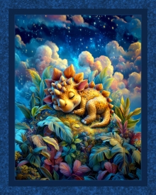 45" Panel - Dino Dreams - 1 yd