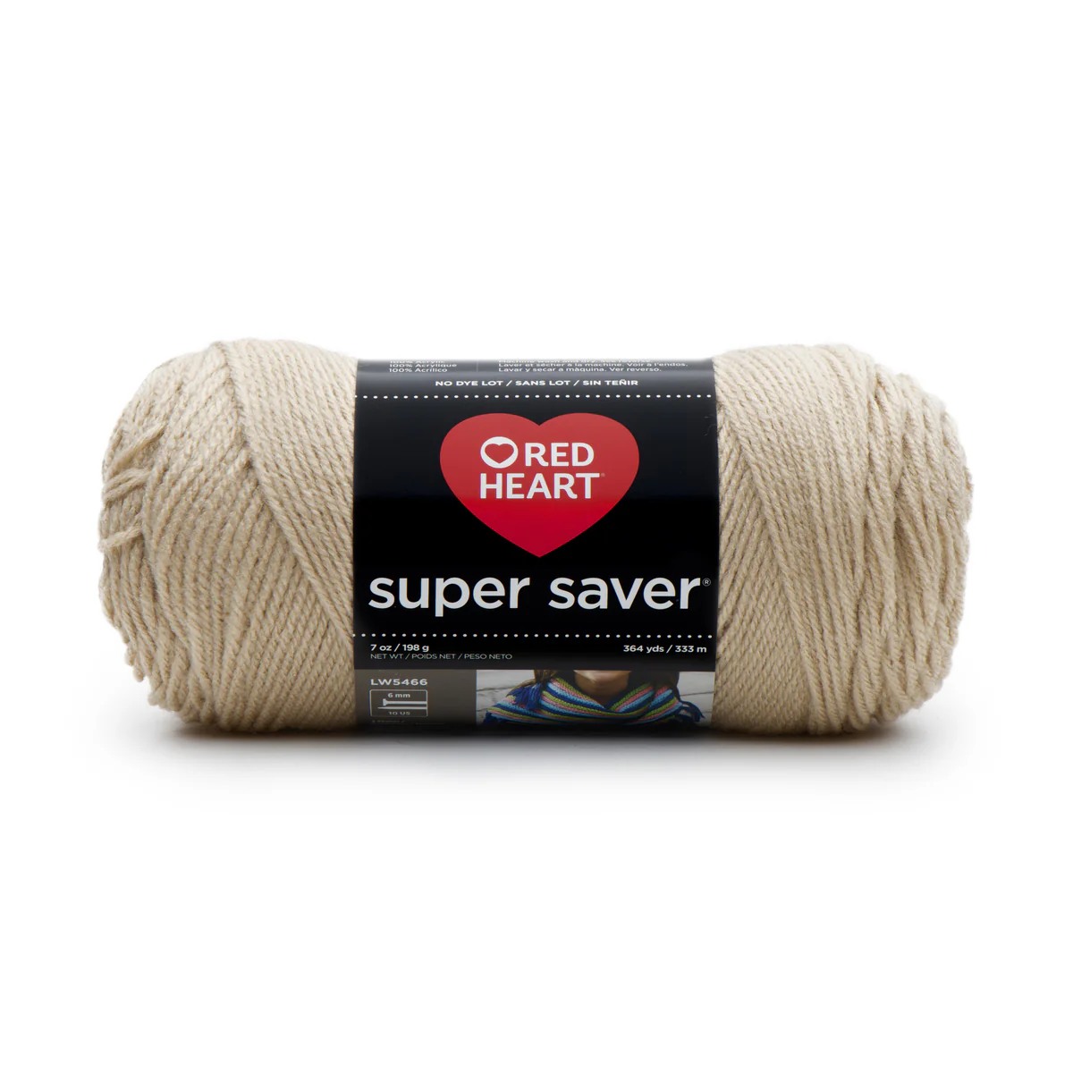 Red Heart Super Saver - Buff