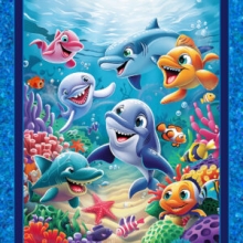45" Sea Buddies - Panel