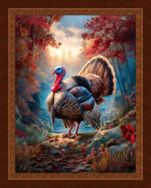 45" Panels - Turkey Time - 1 yd