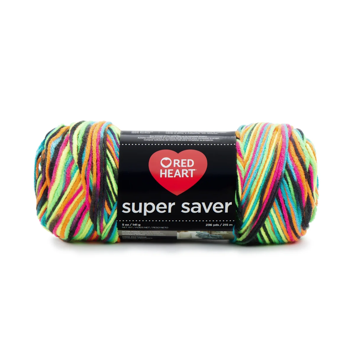 Red Heart Super Saver - Blacklight