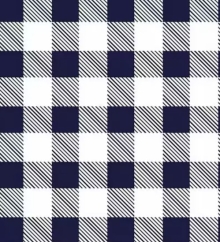 45" Flannel - buffalo black Plaid - 1 yd