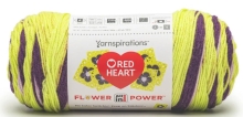 Red Heart Flower Power - Dapper Daphne
