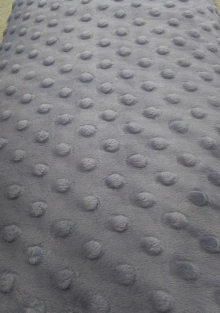 60" Minky Dot - Color Denim - 1 yd