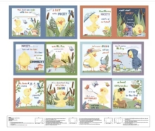 45" Panel - Lucky Duck Book Panel - 1 yd