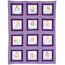 Jack Dempsey - 9" Theme Quilt Blocks - Precious Angels