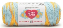 Red Heart Flower Power - Marigold