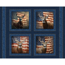 45" Panels - All American Buck - - 1 yd