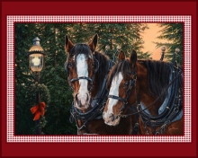45" Panel - Merry and Bright - 1 YD