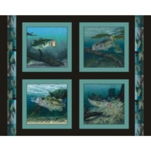 45" Panel - lunker Largemouth - 1 yd