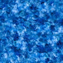 108" Watercolor - Royal 1 yd