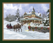 45" Christmas Panel - Christmas Day - 1 yd