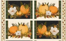 45" Placemat Panel - Oh My Gourd
