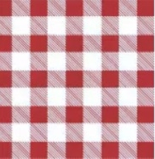 45" flannel - red buffalo Plaid -1 yd
