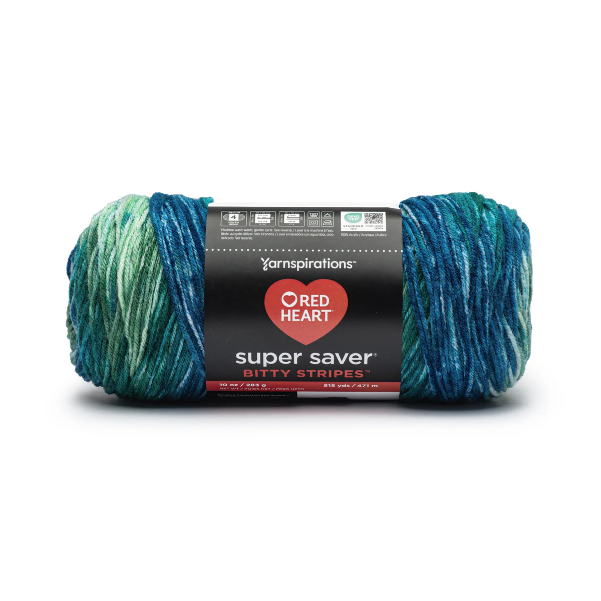 Super Saver Bitty Stripes - Seaweed