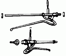 190-345 HO MAIL CATCHER ARM [BRASS CASTING]FOR RPO CARS PKG 2
