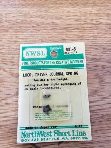 053-1401*4EA LOCO DRIVER SPRINGS LIGHT .008 [SOLD BY EACH]