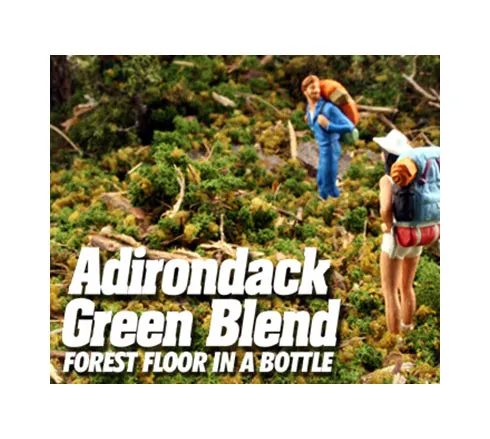 653-897B FLOCK & TURF GREEN ADIRONDACK BLEND