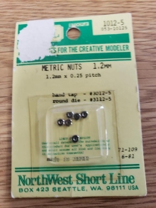 053-1012*5 1.2MM METRIC NUTS [ PACK OF 6]