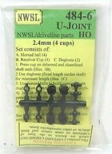 053-484*6 HO U-JOINT 2.4MM [4 CUPS]