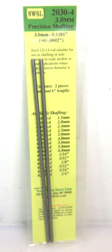 053-2030*4 3.0MM SHAFTING [PKG2]