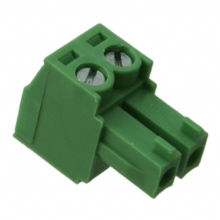 DIG-ED2875-ND TERM BLOCK PLUG 2POS STR 3.81MM