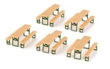 949-4190 HO PICNIC TABLES KIT [PKG 5]
