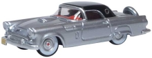 553-87TH56007 HO 1956 FORD THUNDERBIRD MTEALLIC GRAY
