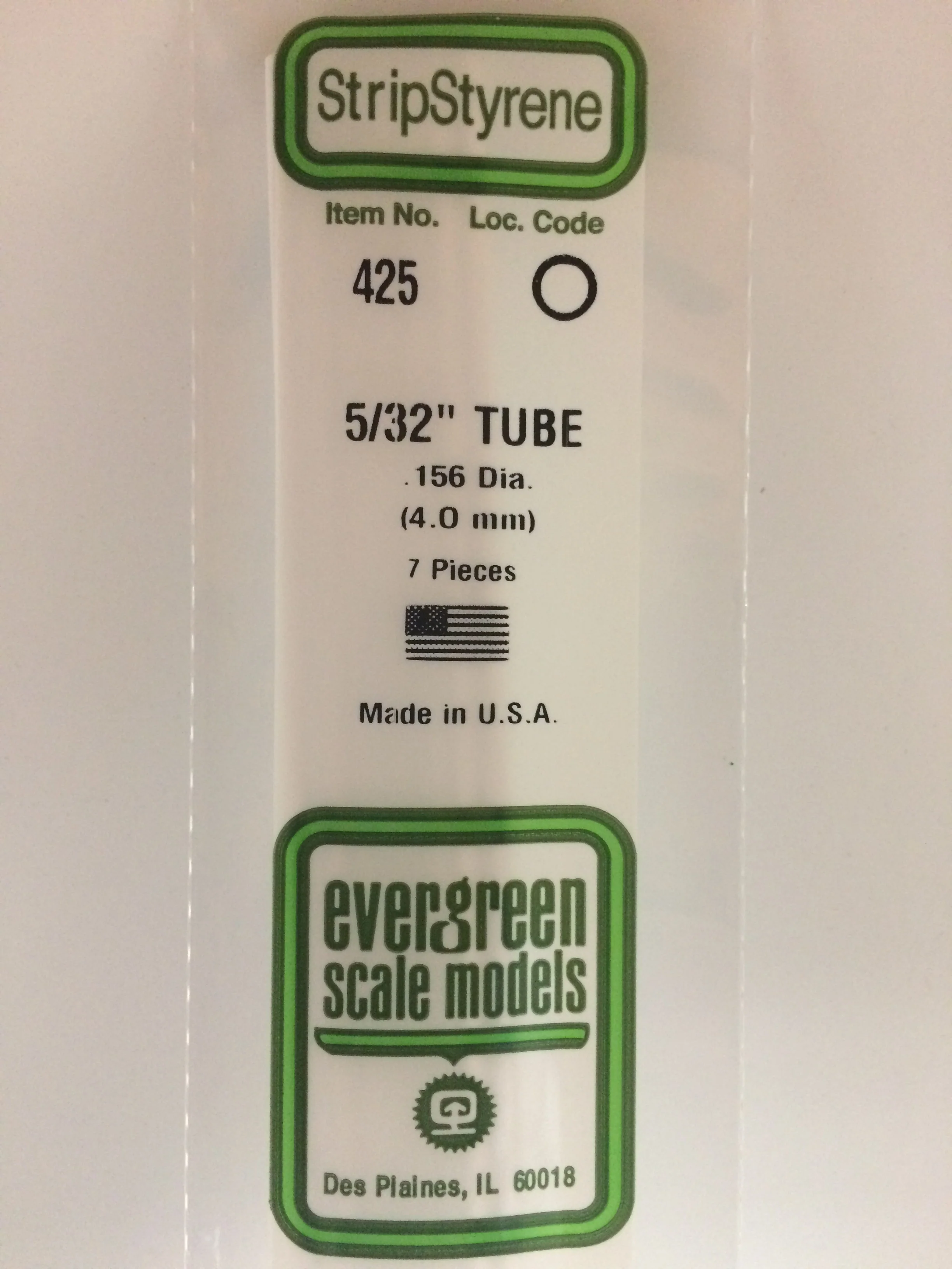 269-425 STYRENE 24X5/32 [PCS 7]
