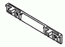 235-197 FUEL TANK BRACKET EMD END [PKG 2]